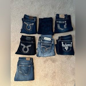 Bundle Jeans: 7 pairs